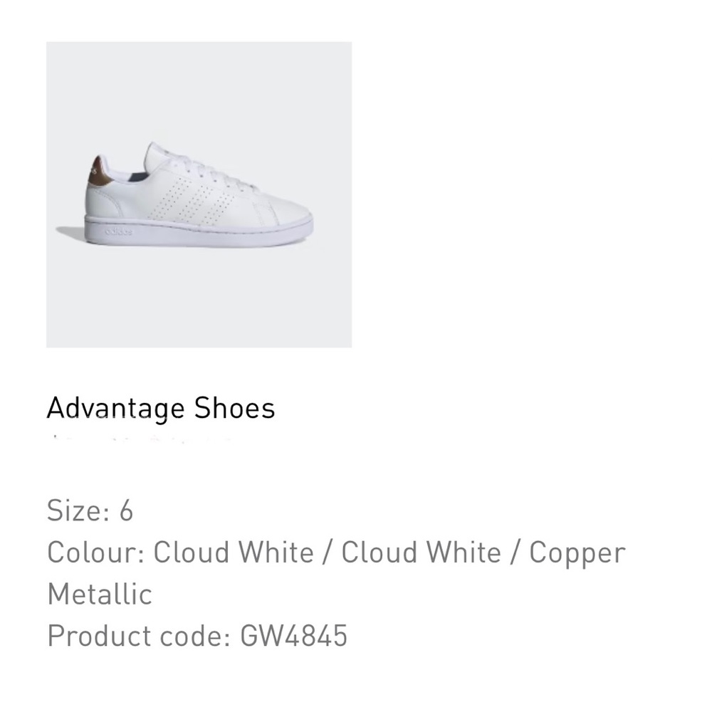 Adidas Advantage Sneakers Women size 6
